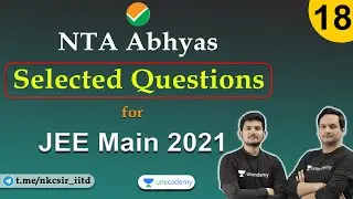 NTA Abhyas Selected Questions | JEE Main 2021 | JEE 2021 | By Hemant sir