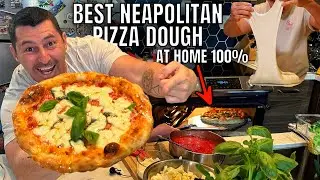 Best Neapolitan Pizza Dough At Home 100% - Full Process Vito Iacopelli