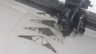 Laser Cutting - AutoCAD 3 - Send File + Cut
