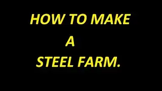 Roblox Islands how to make a Steel Ingot Farm