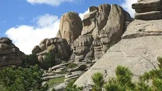 Дикое Забайкалье. Ламский городок. Wild taiga
