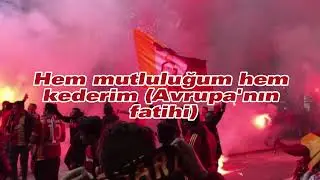 Galatasaray'ın Yeni Marşı 2023 - ''Sahibisin Kalbimin/NS'' (Lycris) Sözleri