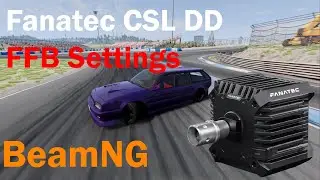 BEST Force Feedback Settings CSL DD for BEAMNG