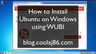 How to install Ubuntu from Windows (for technotards)