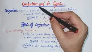 What Is a Conjunction in English Grammar? Types and Examples. Coordinating,Subordinating,Correlative