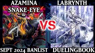 Azamina Snake-Eye vs Labrynth | High Rated | Dueling Book