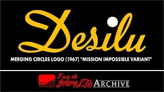 Desilu Merging Circles Logo (1967) 