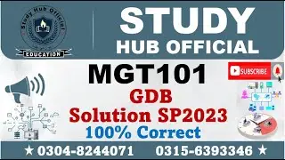 MGT101 GDB 1 Solution Spring 2023, MGT101 GDB Solution  2023, MGT101 GDB Solution, MGT101  GDB,