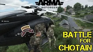 ARMA REFORGER - Battle For Chotain Part 1 - BMP War Crimes (2nd Ranger Battalion)