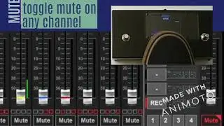 WiFi footswitch / effect pedal to control a Behringer XAIR digital Mixer