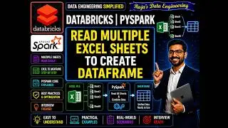 90. Databricks | Pyspark | Interview Question: Read Excel File with Multiple Sheets