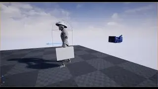 Attach to socket/skeletal mesh socket demo