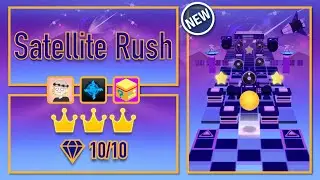 Rolling Universe - Satellite Rush🛰️ || Perfect Run