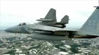 Amazing Fighter Jets F-15 and F-16 in Flight HD