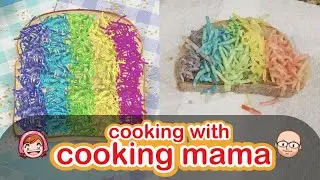 Rainbow Grilled Cheese | Cooking with Cooking Mama!