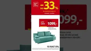 Promocja w BRW - sofa leon komoda malcolm