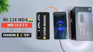 Mi 11X India MIUI 14.0.2.0 Charging🔋⚡ Test (0-100%)