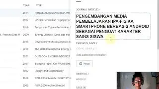 SHORT #2 TUTORIAL MENDELEY REFERENSI DAFTAR PUSTAKA