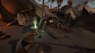 Makeshift camp to the North East. Fetcher's Rest
