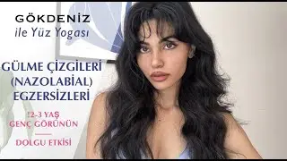 FACE YOGA FOR NASOLABILIA LAUGH LINES / Look 2-3 years younger & filler effect | Face Yoga with G...
