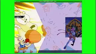 MUGEN REQUEST:Heart Aino And Rocko Vs Gwen And Gage Bowie😊|MUGEN ALL STARS 1.1B🍷