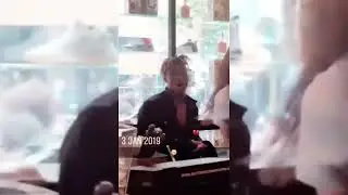 Juice WRLD listening to Location by Playboi Carti (2018)