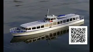 3D printed boat Vizibusz 301
