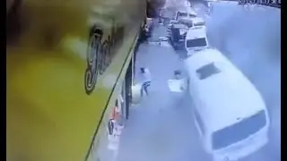 An Explosion Ripped Through A Street In Johannesburg South Africa