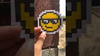 Swag!_PixelArt😎❤️ #pixelart #emoji #shorts