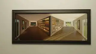 Photorealistic reverspective (reverse perspective)