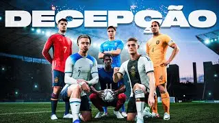 MINHA 1ª JOGANDO O MODO EURO 2024 no FIFA 24 (FC 24)