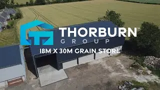 Brand New Grain Store Build | Ready for Harvest 2025 | Thorburn Group