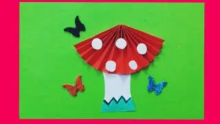 DIY Origami Mushroom |How To Make An origami Mushroom |Simple Step-by-step Instructions|Easy Origami