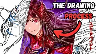 【Illustration Making】 Anime Art Commission Speedpaint | Catiya