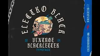 Electro Black Font Download