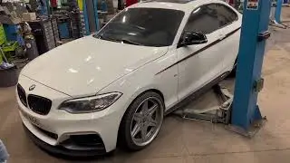 Tehtiin FBO m235i (koodatiin F87 M2)