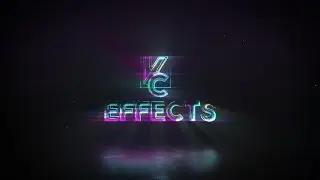 After Effects Dark Neon Glass Glitch Logo Reveal Video || KC Effects
