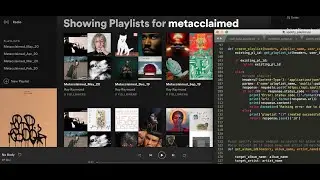 Programmatically Creating Spotify Playlists from Top Metacritic Albums