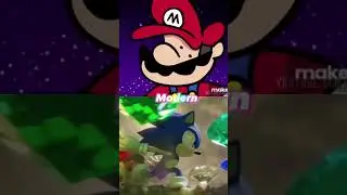 Speedrunner Mario vs all Sonics my ordinary life slowed reverb