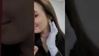 Золоті сережки з чорним агатом та фіанітами ✨️ 