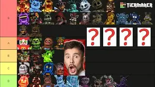 All Five Nights at Freddy's AR skins ranked