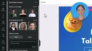 Synthesys AI Humans Canva App Training Video