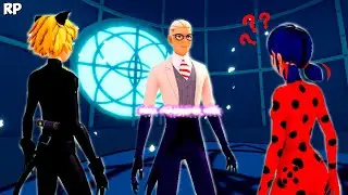 LADY BUG AND CAT NOIR DEFEAT HAWK MOTH NO MIRACULOUS RP - MIRACULOUS ROBLOX!