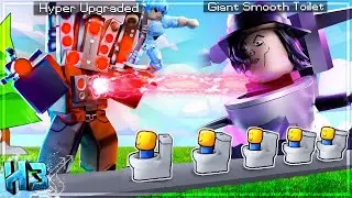 Mình Cùng HYPER UPGRADED TITAN SPEAKERMAN?? Đánh Bại NIGHTMARE Trong Toilet Tower Defense | Roblox