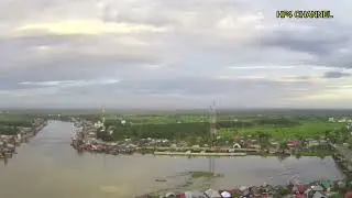 Indahnya desaku (Margasari) dilihat dari ketinggian