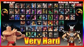 Ultimate Mortal Kombat Trilogy (MUGEN) Download link! zerando no very hard!