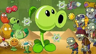 Plants vs Zombies 2 - PVZ 2 - Endless Zone All MAX Plants Vs Zombies Part 1