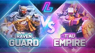 TAU vs RAVEN GUARD | Warhammer 40k Battle Report