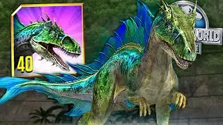 NEW ALLONOGMIUS MAX LEVEL 40!! - Jurassic World - The Game | Ep. 395