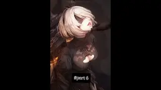 nier automata (part 6 full game mission) fighting with crazy titan Robot